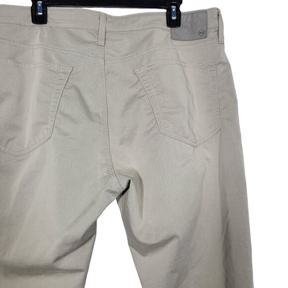 Adriano Goldschmied Men's Everett Slim Straight Khaki Light Weight Pant Sz 38x32 - Picture 9 of 15